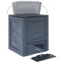Compostadores de jardín 3 unidades gris 780 L 60x60x73 cm de , Compostadores - Ref: Foro24-278920, Precio: 157,97 €, Descuent...