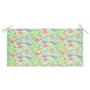 Cojín banco de jardín tela Oxford estampado hojas 100x50x3 cm de , Cojines para sillas y sofás - Ref: Foro24-314077, Precio: ...