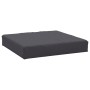 Cojines para palets 2 unidades tela gris antracita de , Cojines para sillas y sofás - Ref: Foro24-315052, Precio: 61,47 €, De...