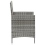 Sillas de jardín 4 unidades con cojines ratán sintético gris von , Gartenstühle - Ref: Foro24-316690, Preis: 294,96 €, Rabatt: %
