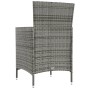 Sillas de jardín 4 unidades con cojines ratán sintético gris von , Gartenstühle - Ref: Foro24-316690, Preis: 294,96 €, Rabatt: %