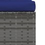 Set de muebles de jardín 4 pzas y cojines ratán sintético gris de , Conjuntos de jardín - Ref: Foro24-317573, Precio: 253,54 €