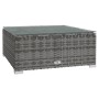 Set de muebles de jardín 4 pzas y cojines ratán sintético gris de , Conjuntos de jardín - Ref: Foro24-317573, Precio: 248,35 ...