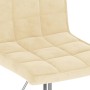 Sillas de comedor giratorias 2 uds terciopelo crema von , Essstühle - Ref: Foro24-335740, Preis: 114,42 €, Rabatt: %