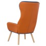 Sillón de relax de tela y PVC azul by , Armchairs - Ref: Foro24-341305, Price: 106,44 €, Discount: %