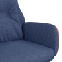 Sillón de relax de tela y PVC azul by , Armchairs - Ref: Foro24-341305, Price: 106,44 €, Discount: %