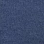 Reposapiés tela y cuero sintético azul 45x29,5x35 cm by , Ottomans - Ref: Foro24-341519, Price: 34,07 €, Discount: %