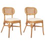 Sillas de comedor 2 unidades lino von , Essstühle - Ref: Foro24-325478, Preis: 222,33 €, Rabatt: %