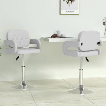 Sillas de comedor giratorias 2 unidades cuero sintético blanco von , Essstühle - Ref: Foro24-335557, Preis: 159,84 €, Rabatt: %