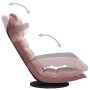 Silla de suelo giratoria de terciopelo rosa von , Bodenstühle - Ref: Foro24-336568, Preis: 121,94 €, Rabatt: %