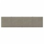 Paneles de pared 12 uds terciopelo gris claro 60x15 cm 1,08 m² von , Wandverkleidung - Ref: Foro24-344063, Preis: 39,46 €, Ra...