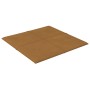 Paneles de pared 12 uds terciopelo marrón 30x30 cm 1,08 m² de , Recubrimiento de paredes - Ref: Foro24-344049, Precio: 35,85 ...