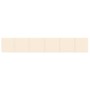 Paneles de pared 12 uds terciopelo color crema 90x15 cm 1,62 m² von , Wandverkleidung - Ref: Foro24-344113, Preis: 37,76 €, R...