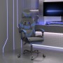 Silla gaming giratoria y reposapiés cuero sintético negro azul von , Gaming-Stühle - Ref: Foro24-349555, Preis: 118,83 €, Rab...
