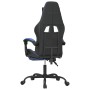 Silla gaming giratoria y reposapiés cuero sintético negro azul von , Gaming-Stühle - Ref: Foro24-349555, Preis: 118,83 €, Rab...