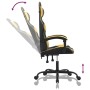 Silla gaming giratoria cuero sintético negro y dorado von , Gaming-Stühle - Ref: Foro24-349569, Preis: 103,84 €, Rabatt: %