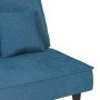 Sofá cama de terciopelo azul de , Sofás - Ref: Foro24-351906, Precio: 248,88 €, Descuento: %