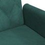 Sofá cama con reposabrazos terciopelo verde oscuro de , Sofás - Ref: Foro24-351946, Precio: 319,29 €, Descuento: %