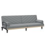 Sofá cama con reposabrazos tela gris claro von , Sofas - Ref: Foro24-351931, Preis: 265,95 €, Rabatt: %