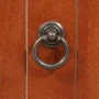 Baúl de almacenamiento de madera maciza de acacia 79x34x32 cm