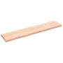 Estante de pared madera maciza roble sin tratar 200x40x(2-6) cm von , Regale und Regale - Ref: Foro24-363607, Preis: 117,71 €...