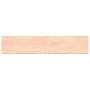 Estante de pared madera maciza roble sin tratar 200x40x(2-6) cm von , Regale und Regale - Ref: Foro24-363607, Preis: 117,71 €...