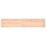 Estante de pared madera maciza roble sin tratar 200x40x(2-6) cm von , Regale und Regale - Ref: Foro24-363607, Preis: 117,71 €...