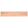 Estante pared madera roble tratada marrón claro 220x40x(2-6) cm von , Regale und Regale - Ref: Foro24-363735, Preis: 108,71 €...