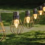 HI Cadena de bombillas LED solares de jardín 10 uds 5,5 cm by , Hoses and string lights - Ref: Foro24-435251, Price: 25,05 €,...