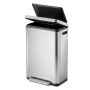 EKO Cubo de basura con pedal X-Cube 30 L plateado mate von , Abfallbehälter - Ref: Foro24-439997, Preis: 127,28 €, Rabatt: %