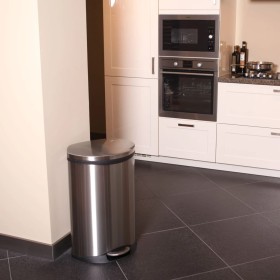 EKO Cubo de pedal Shell 2x22 L plateado mate by , Waste containers - Ref: Foro24-440039, Price: 98,55 €, Discount: %