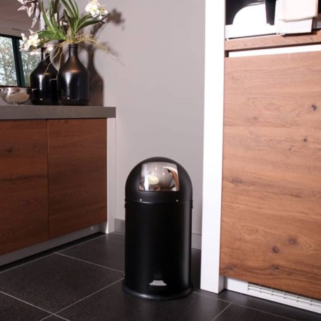 EKO Cubo de basura de pedal Kickcan 33 L negro mate von , Abfallbehälter - Ref: Foro24-440045, Preis: 119,41 €, Rabatt: %