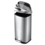 EKO Cubo de pedal Della 50 L plateado mate de , Contenedores de residuos - Ref: Foro24-440024, Precio: 160,66 €, Descuento: %