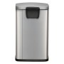 EKO Cubo de pedal Della 50 L plateado mate de , Contenedores de residuos - Ref: Foro24-440024, Precio: 160,66 €, Descuento: %