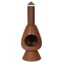 ProGarden Chimenea con tubo Ambient color óxido 110 cm by , Chimneys - Ref: Foro24-442170, Price: 116,81 €, Discount: %