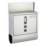 HI Buzón con compartimento de periódicos acero inox 30,5x9,6x33,5 cm von , Briefschlitze - Ref: Foro24-445595, Preis: 39,08 €...