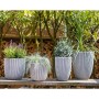 Capi Jarrón elegante Groove marfil 46x58 cm by , Pots and planters - Ref: Foro24-445499, Price: 148,44 €, Discount: %