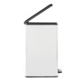 Curver Papelera de pedal delgada Deco 40 L plateada von , Mülltonnen und Mülltonnen - Ref: Foro24-443833, Preis: 75,79 €, Rab...