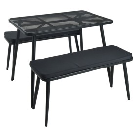 ProGarden Set de muebles de jardín gris oscuro von , Gartensets - Ref: Foro24-446776, Preis: 205,22 €, Rabatt: %