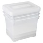 Curver Juego de cajas de almacenamiento Handy transparente 3x20L von , Aufbewahrungskörbe - Ref: Foro24-443852, Preis: 38,82 ...