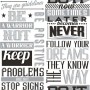 Noordwand Papel pintado Friends&Coffee Words and Letters negro blanco de , Papel pintado - Ref: Foro24-444837, Precio: 26,08 ...