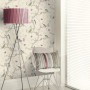 DUTCH WALLCOVERINGS Papel pintado Phoebe lila by , Painted paper - Ref: Foro24-442558, Price: 28,99 €, Discount: %