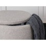 Venture Home Puf Dunken felpa gris 51x51x43 cm de , Otomanas - Ref: Foro24-444802, Precio: 73,89 €, Descuento: %
