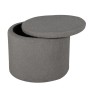 Venture Home Puf Dunken felpa gris 51x51x43 cm de , Otomanas - Ref: Foro24-444802, Precio: 73,89 €, Descuento: %