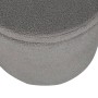 Venture Home Puf Dunken felpa gris 51x51x43 cm de , Otomanas - Ref: Foro24-444802, Precio: 73,89 €, Descuento: %