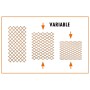 Nature Enrejado de jardín sauce natural marrón 30x180 cm von , Pergolen, Bögen und Gartenspaliere - Ref: Foro24-446397, Preis...