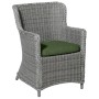 Madison Cojín para silla de mimbre de jardín Panama verde 48x48 cm by , Cushions for chairs and sofas - Ref: Foro24-447173, P...