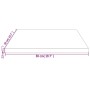 Tablero de mesa cuadrado madera maciza pino blanco 50x50x2,5 cm de , Tableros para mesas - Ref: Foro24-824376, Precio: 33,24 ...