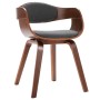 Sillas de comedor 6 unidades madera curvada y tela gris de , Sillas de comedor - Ref: Foro24-3054821, Precio: 1,00 €, Descuen...
