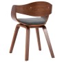 Sillas de comedor 6 unidades madera curvada y tela gris de , Sillas de comedor - Ref: Foro24-3054821, Precio: 1,00 €, Descuen...